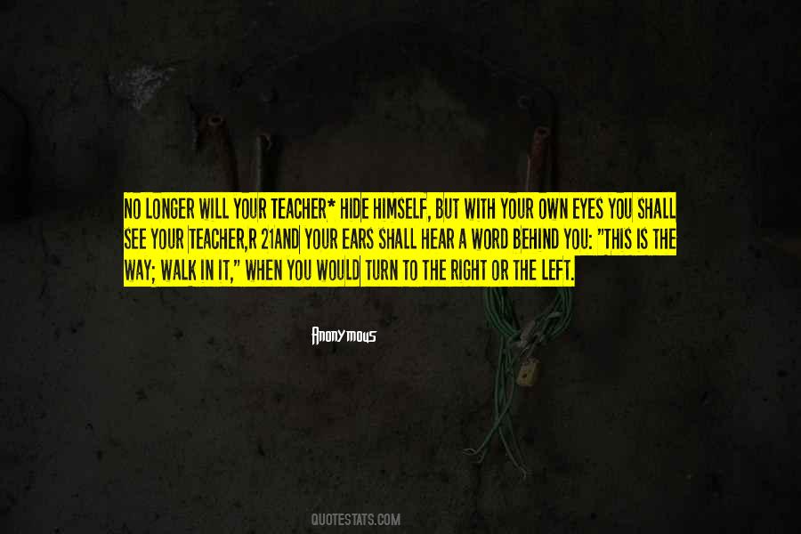 See With Your Own Eyes Quotes #945010