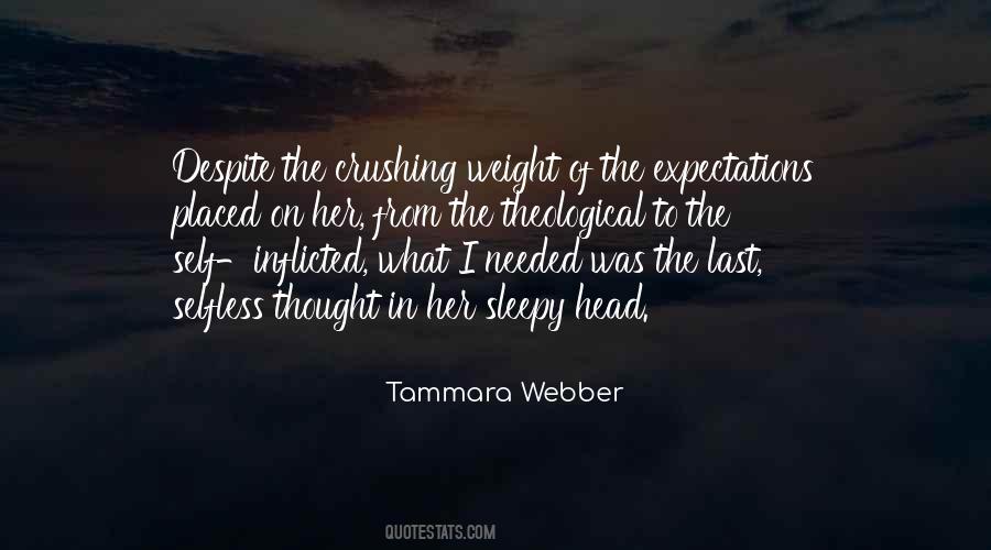 Quotes About Head Weight #682722