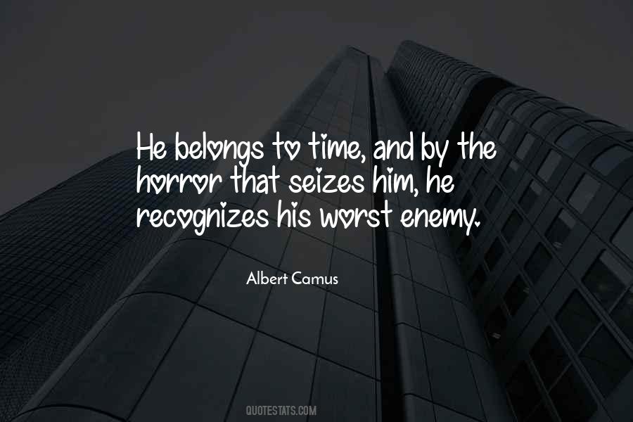 Time Enemy Quotes #1625100