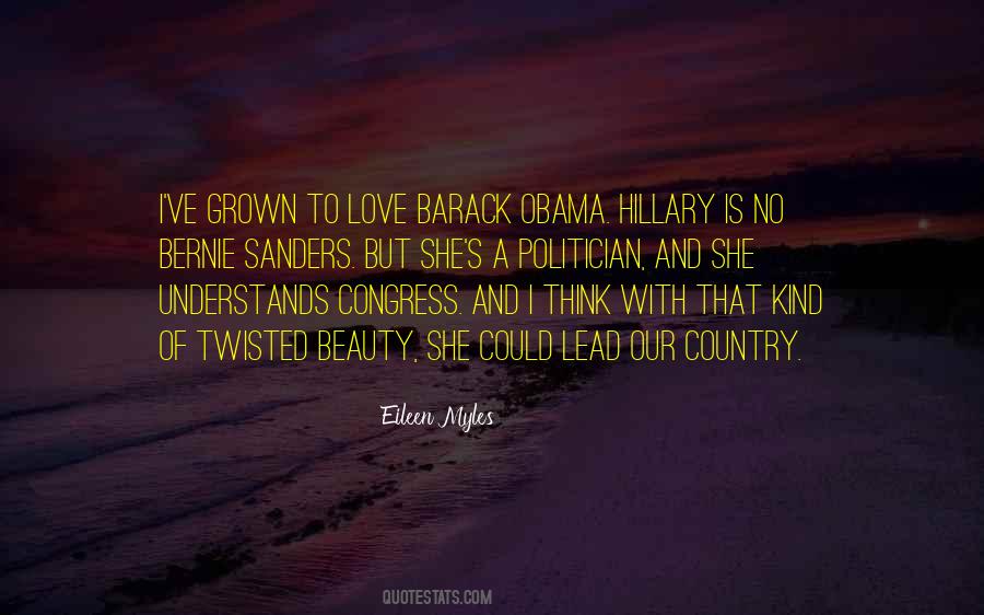 Barack Obama Love Quotes #1175149