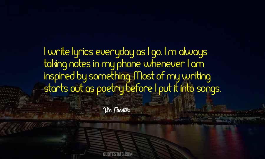 Songs Go In Quotes #844732