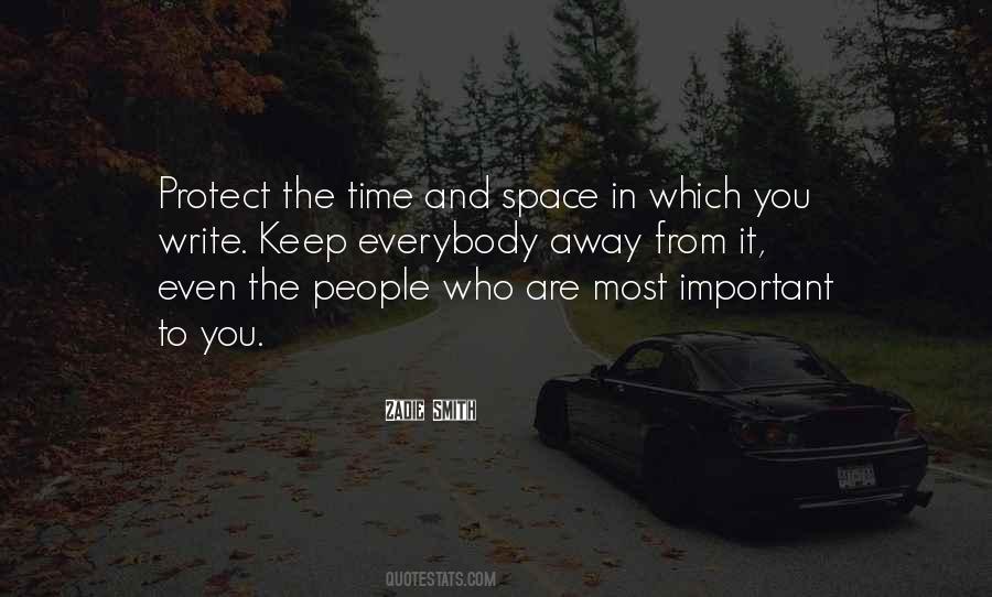Protect Your Space Quotes #294653