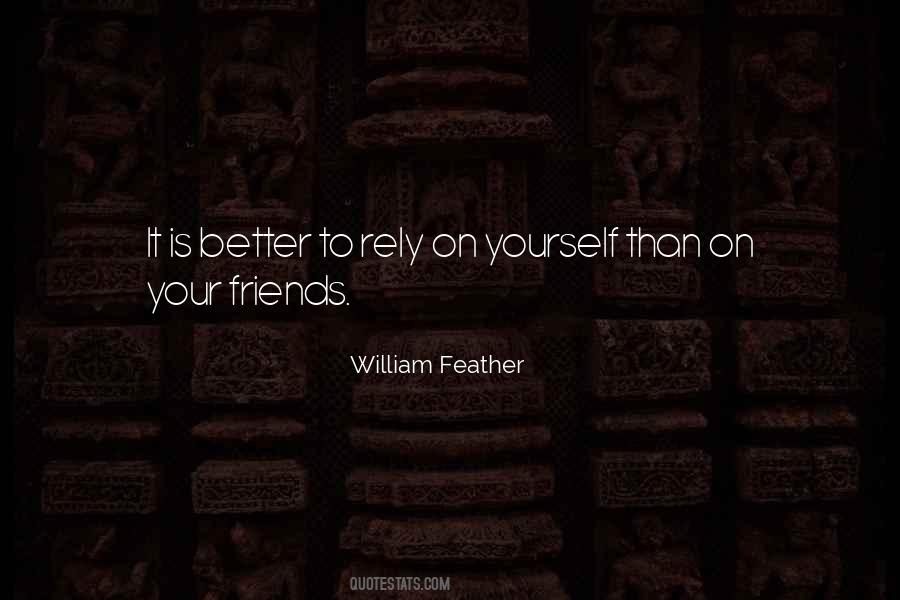 No One To Rely On Quotes #87434