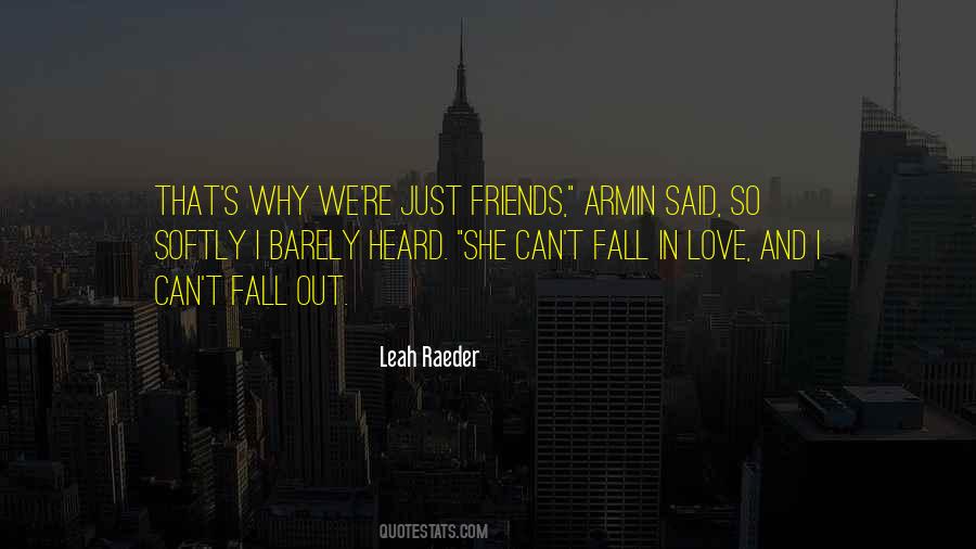 Love Just Friends Quotes #110231