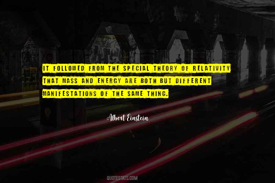 Mass And Energy Quotes #728041