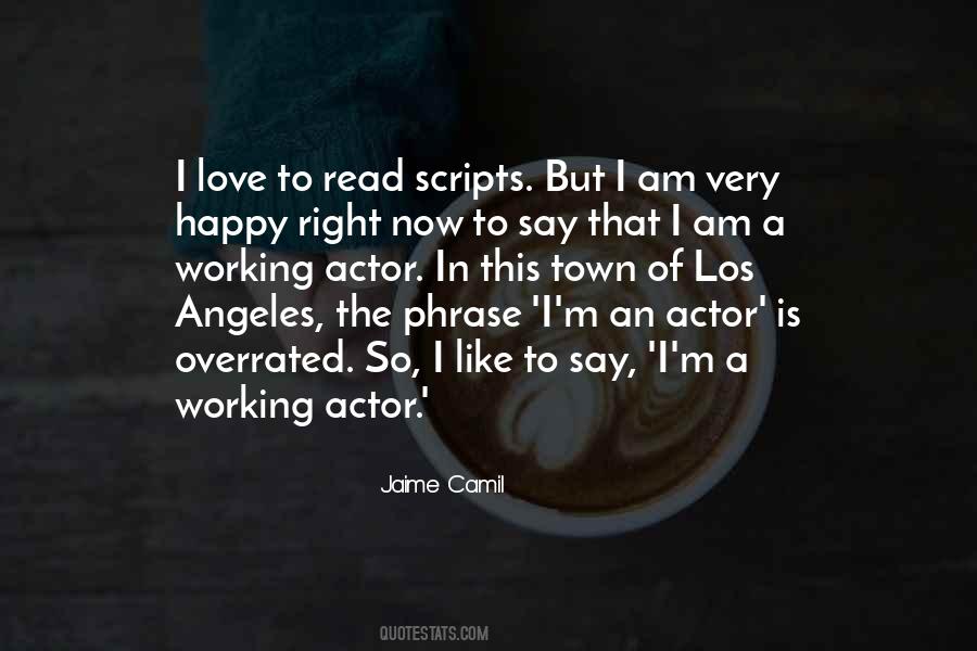 Working Happy Quotes #25660