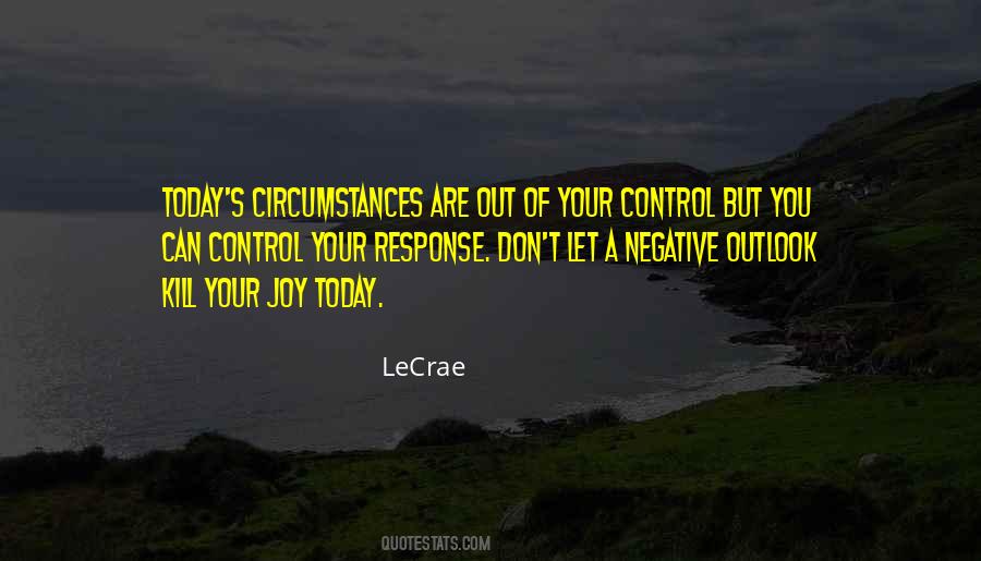 Control Your Response Quotes #637065