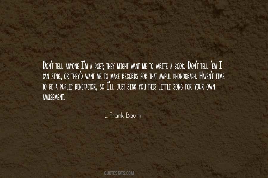 Write Your Own Book Quotes #1431601