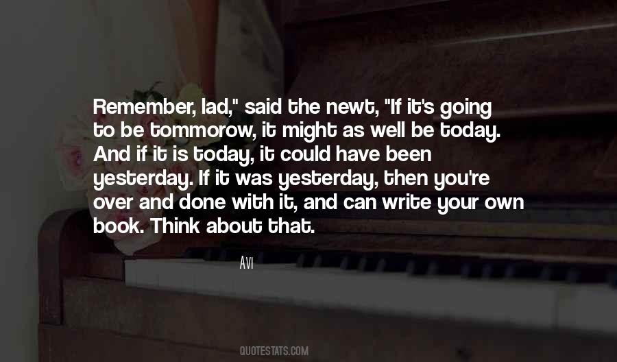 Write Your Own Book Quotes #883133