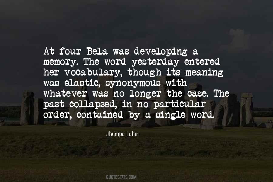 Single Meaning Quotes #495699
