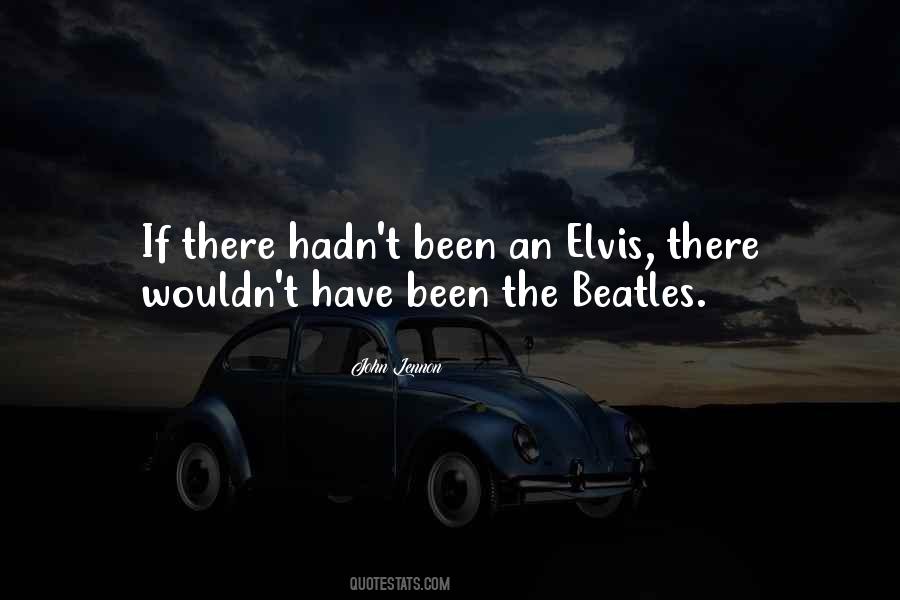 John Lennon Elvis Quotes #1077158