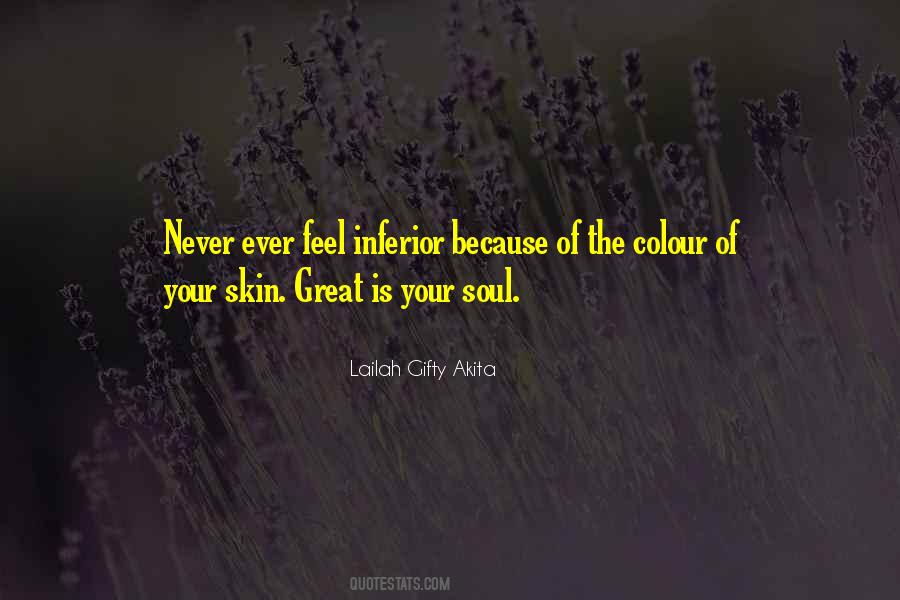 Colour Of Your Skin Quotes #1053249