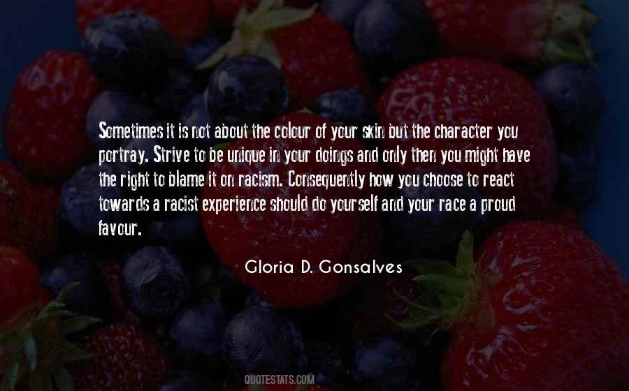 Colour Of Your Skin Quotes #1573690