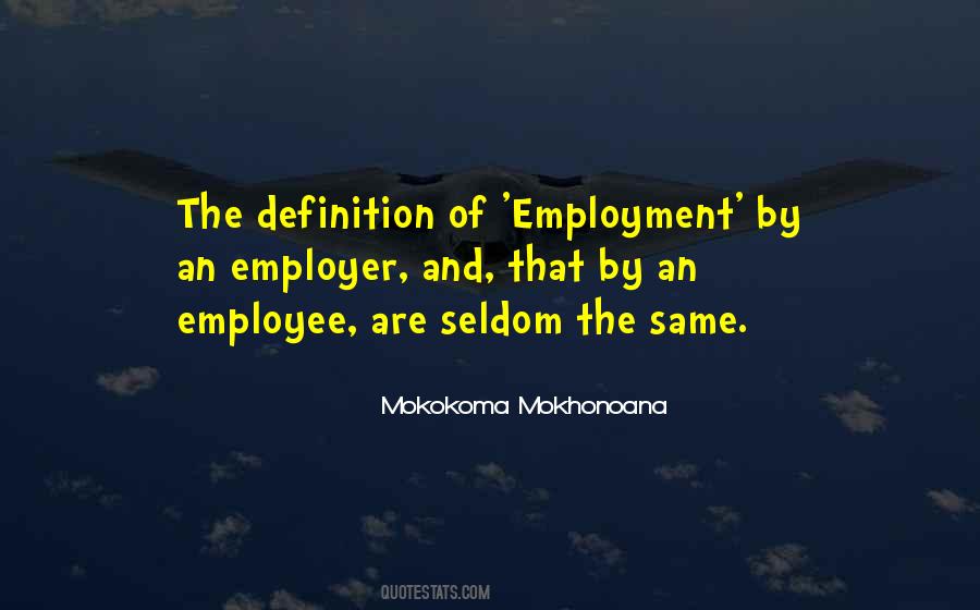 Employee And Employer Quotes #914174