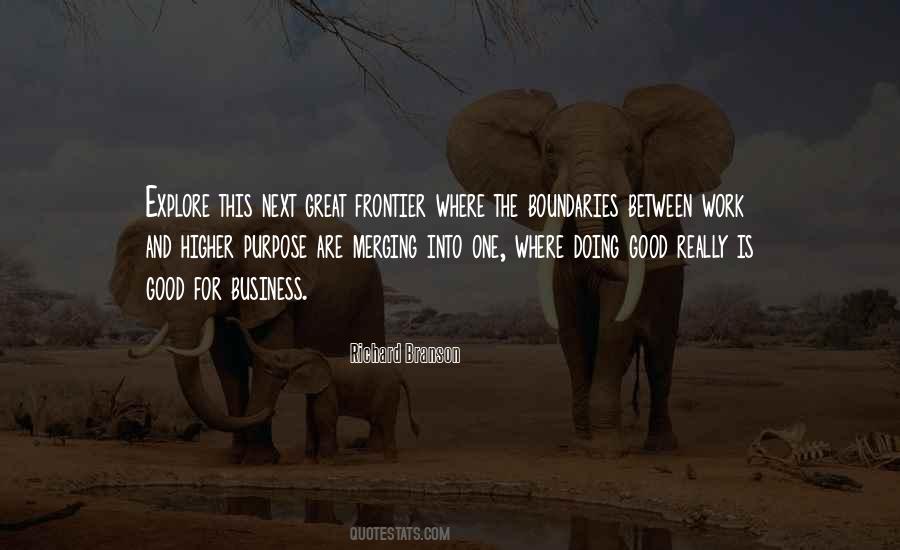 Quotes About The Frontier #278392