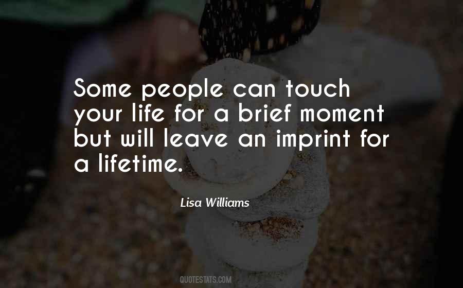 Leave An Imprint Quotes #73938