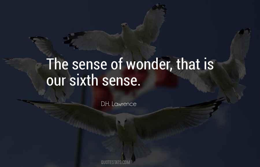 The Sense Of Wonder Quotes #1361360