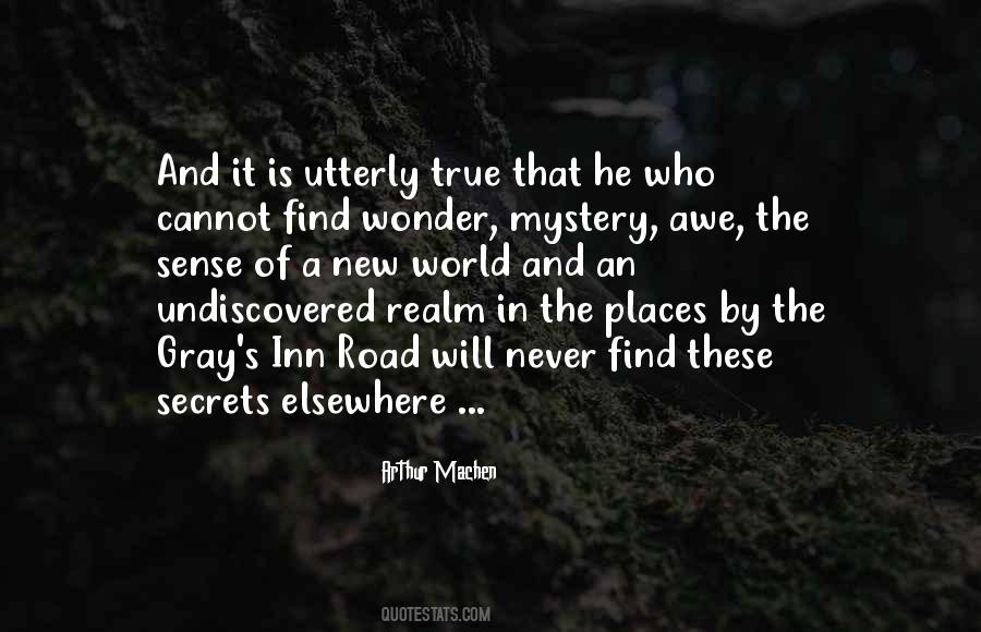 The Sense Of Wonder Quotes #1382120