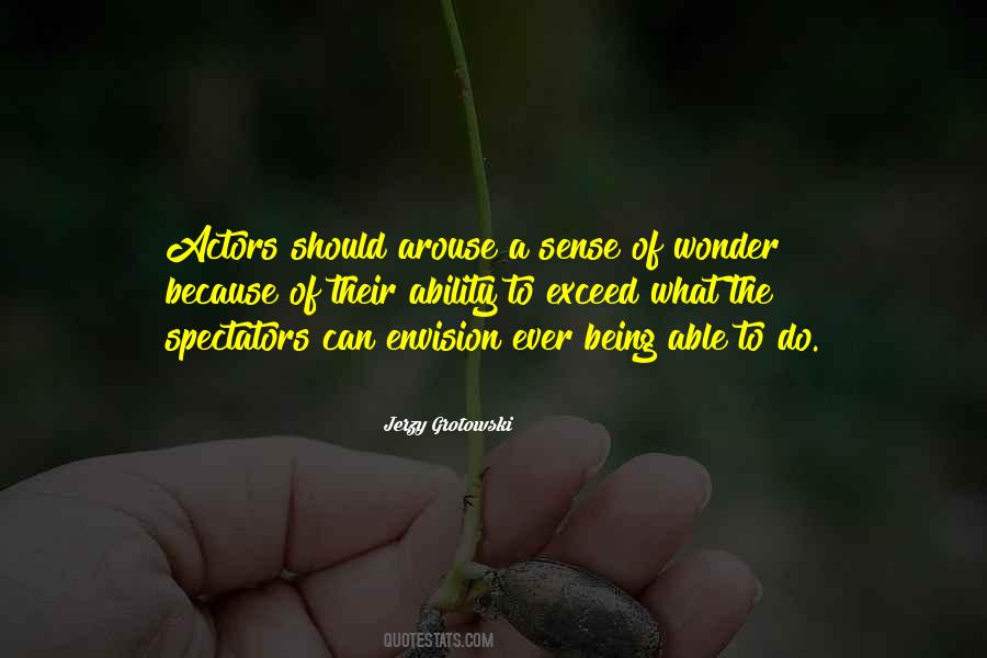 The Sense Of Wonder Quotes #36387