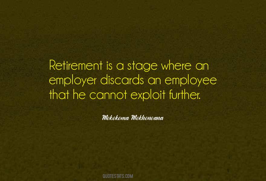 Employee Exploitation Quotes #256073