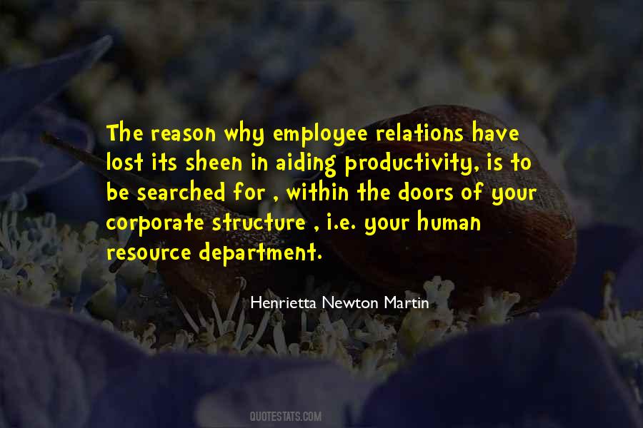 Employee Relations Quotes #321787