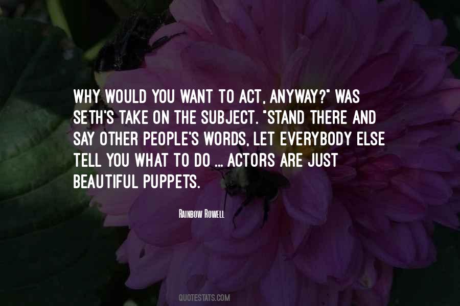 Take A Stand For Yourself Quotes #121322