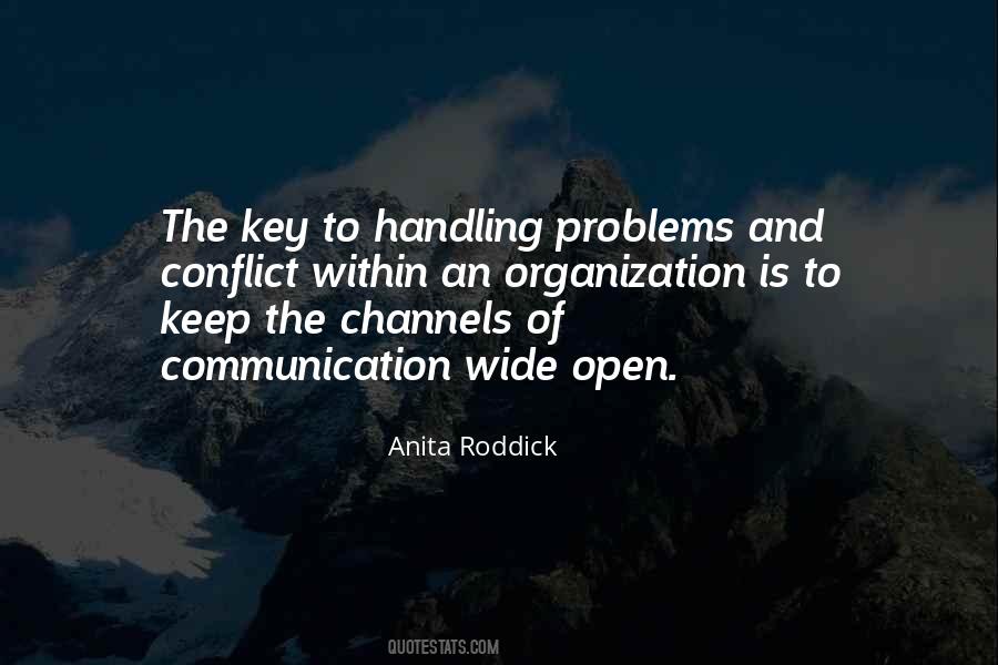 Organization Is Key Quotes #1176483