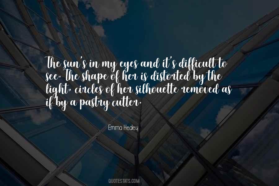 Quotes About The Sun In My Eyes #1843104