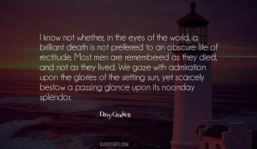 Quotes About The Sun In My Eyes #1877960