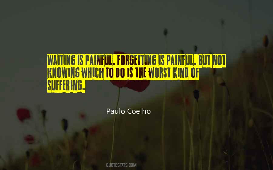 Waiting Suffering Quotes #411911