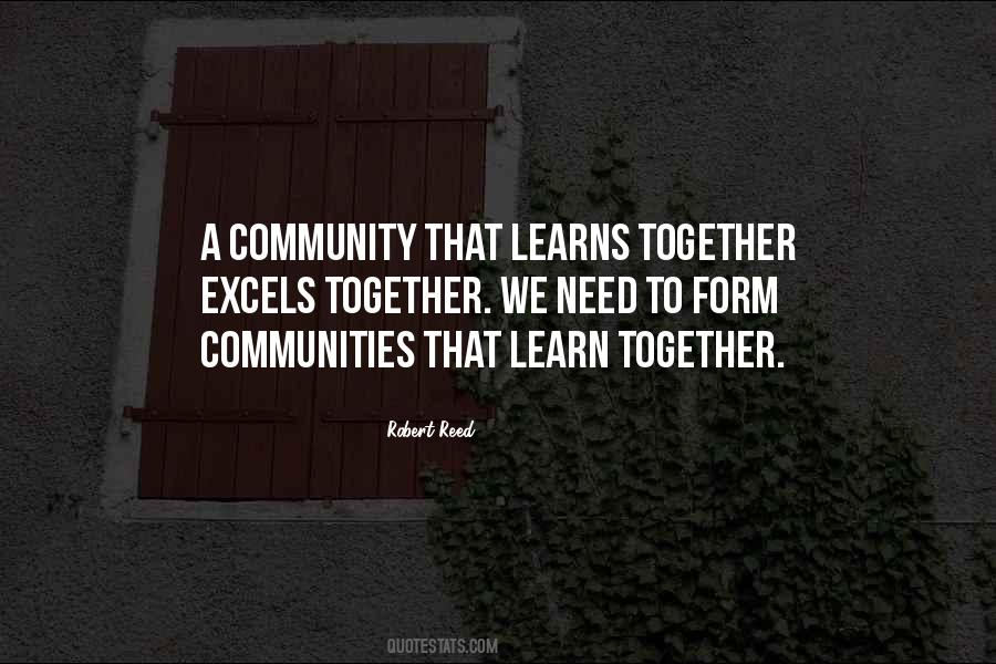 Learn Together Quotes #284693