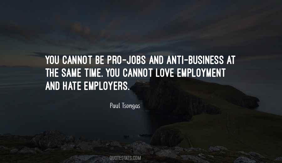 Employment Vs Business Quotes #724226