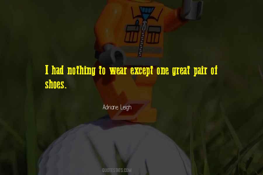 Wear Shoes Quotes #372905