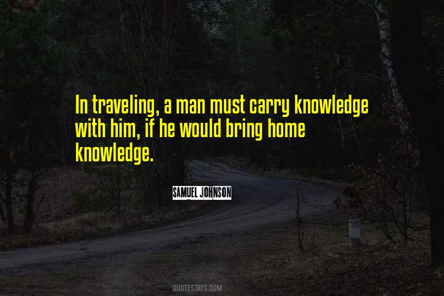 Travel Home Quotes #355465