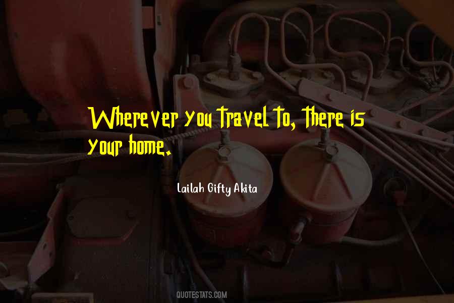 Travel Home Quotes #37367