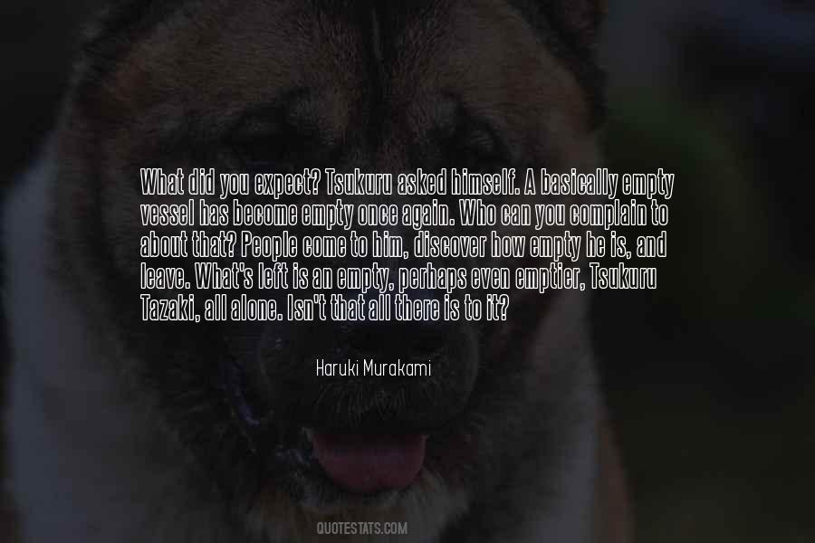 Empty And Alone Quotes #798254