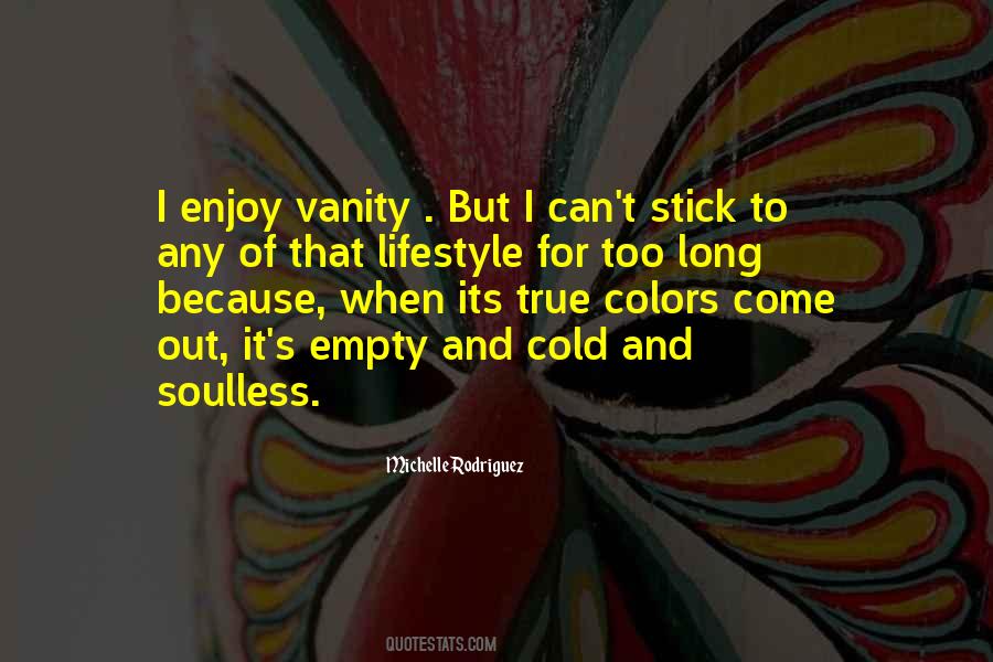 Empty And Cold Quotes #1554635