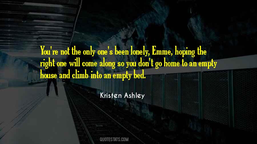 Empty And Lonely Quotes #174818