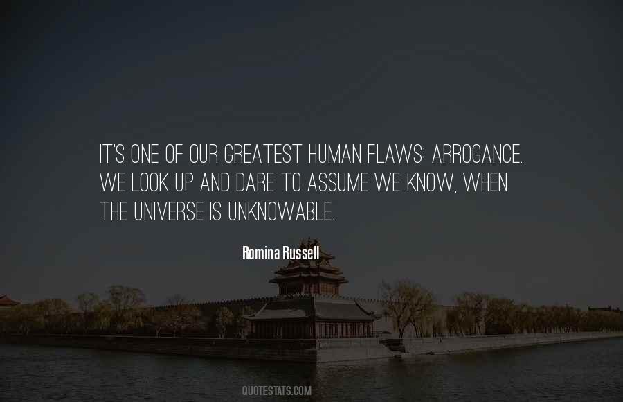 Flaws Human Quotes #8110