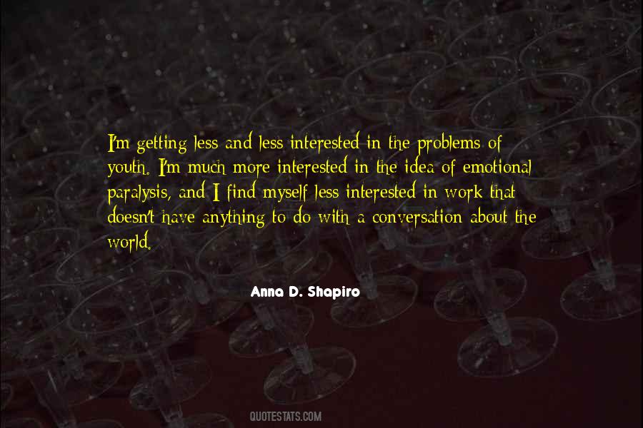 Youth Problems Quotes #1168672