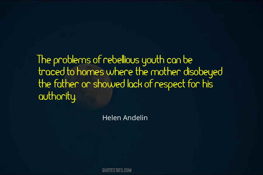 Youth Problems Quotes #1398942