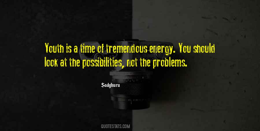 Youth Problems Quotes #848292