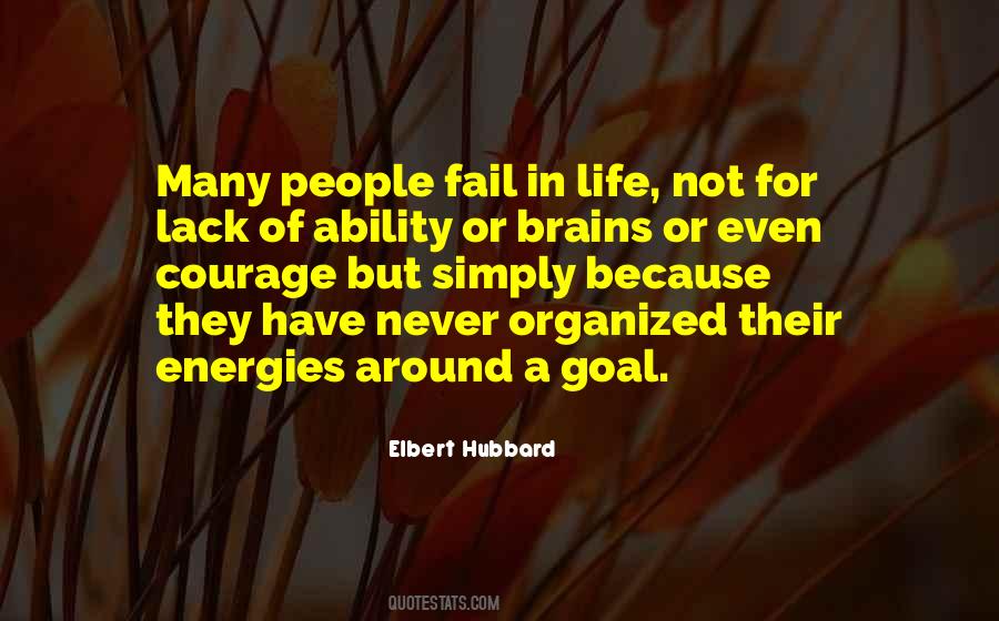 Have A Goal In Life Quotes #485221