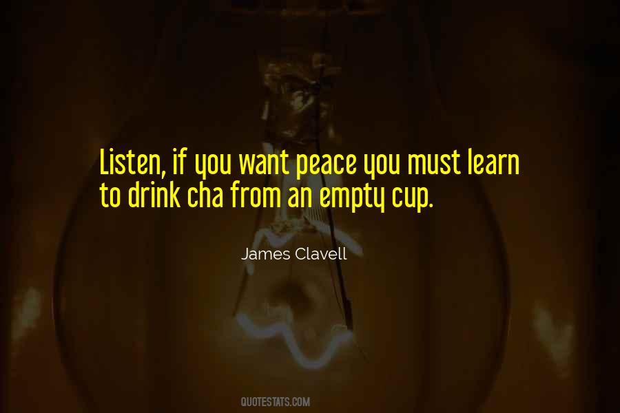 Empty Cup Quotes #1017502