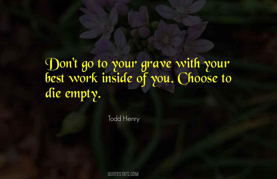 Empty On The Inside Quotes #370503