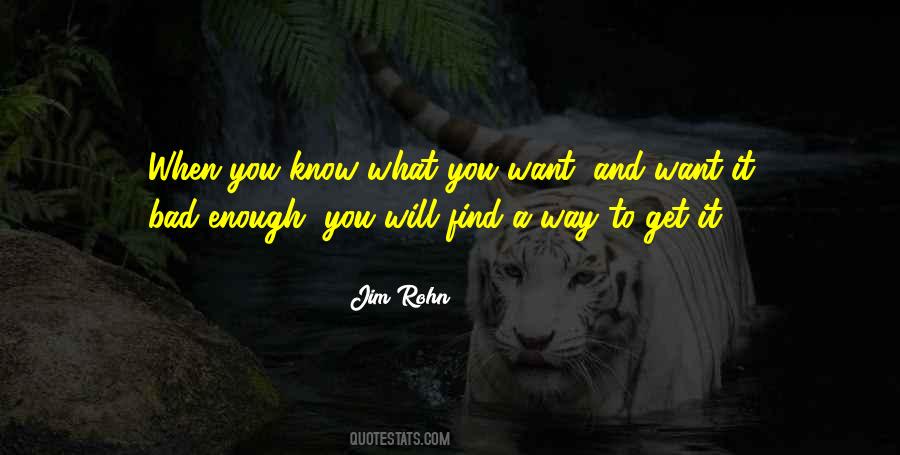 You Will Get What You Want Quotes #763248