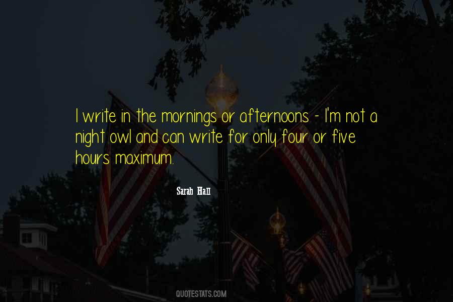 I Am A Night Owl Quotes #704759