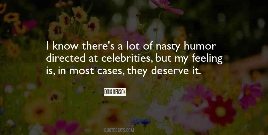 Nasty Humor Quotes #241360