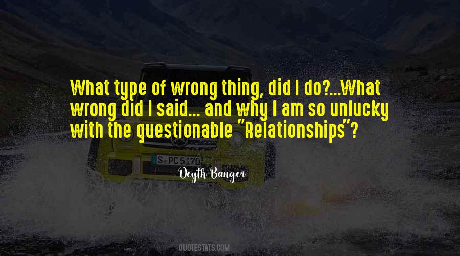 Quotes About So Unlucky #1160519
