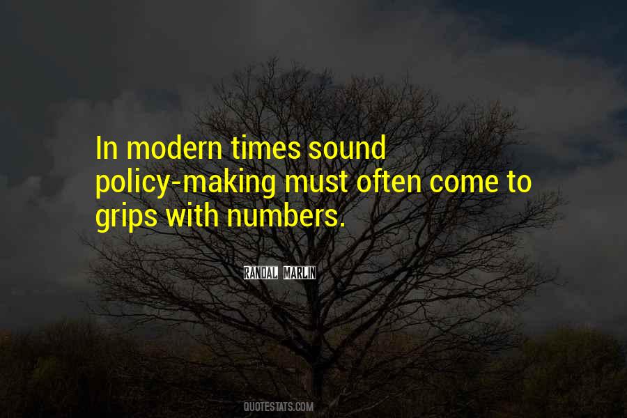 Sound Policy Quotes #1608202
